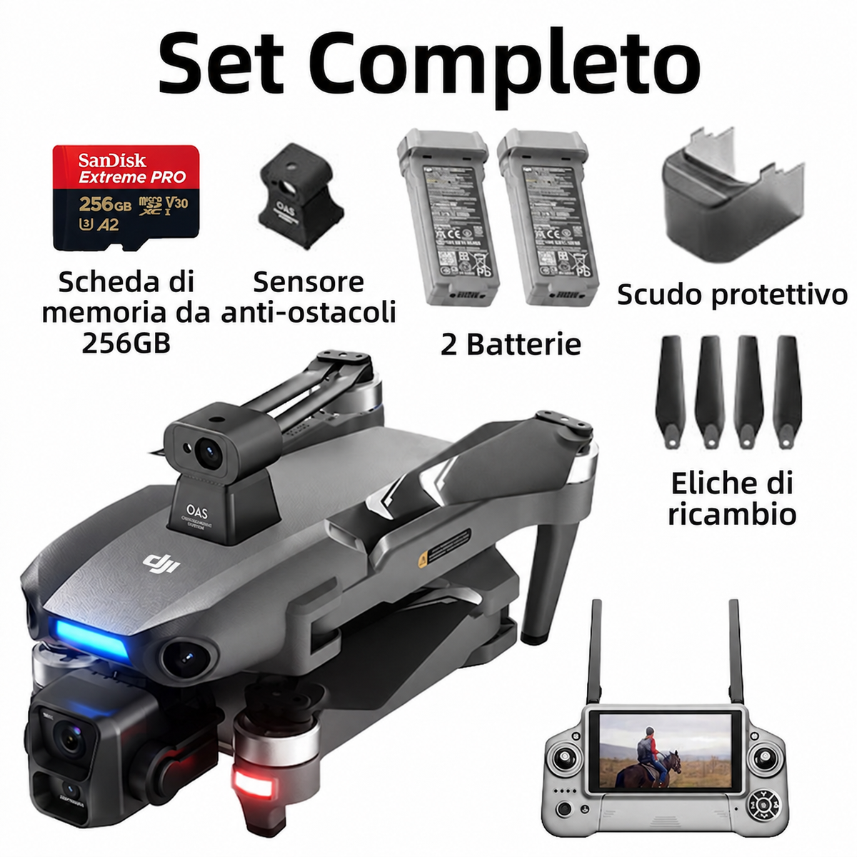 DJI Neo 2 – Mini Drone con Telecamera 4K per Principianti e Riprese Aeree