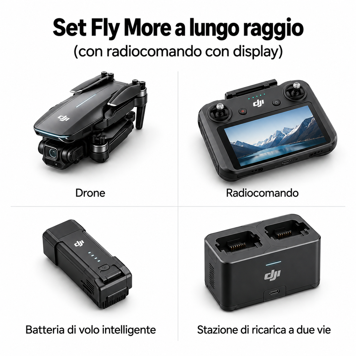 DJI Mini 5 Pro – Drone con Telecamera 4K, Pieghevole con Rilevamento Ostacoli