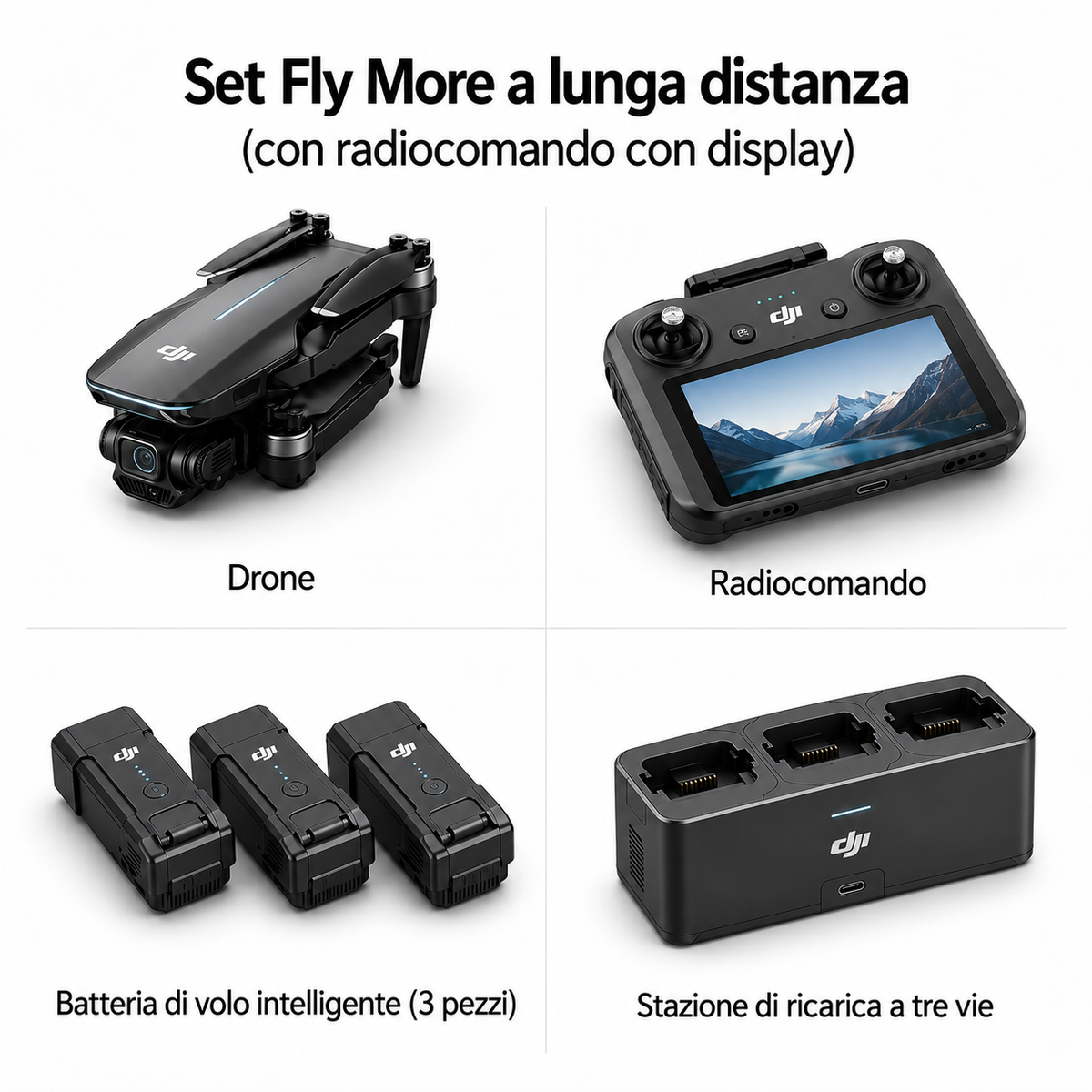 DJI Mini 5 Pro – Drone con Telecamera 4K, Pieghevole con Rilevamento Ostacoli